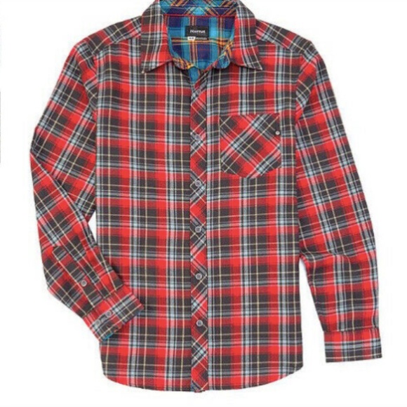 Marmot Other - NWOT Marmot Team Red Button Down Shirt - Small